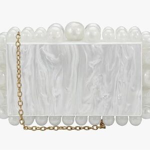 Pearl Clutch Purse